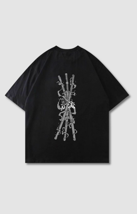 "SANTORYU" OVERSIZED TEE