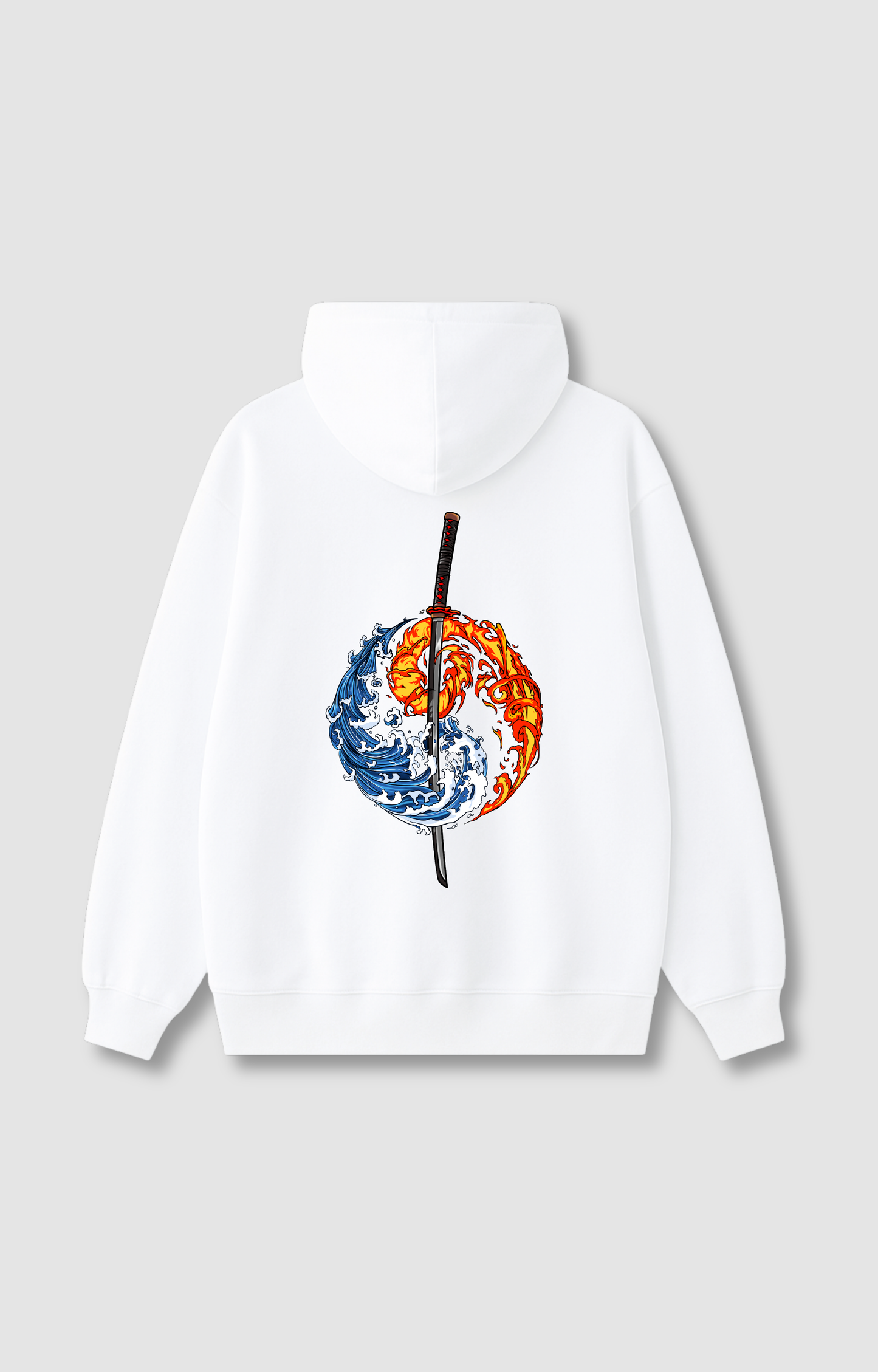 "YIN & YANG KATANA" HOODIE