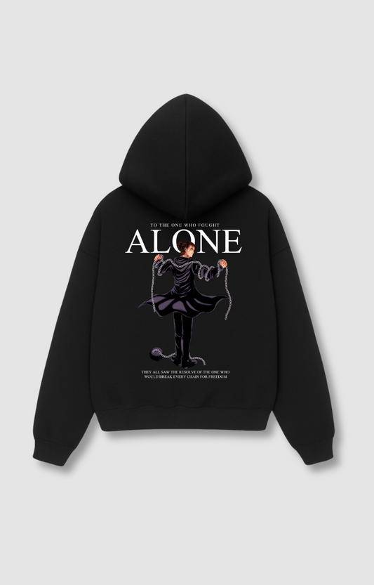 "ALONE" HOODIE