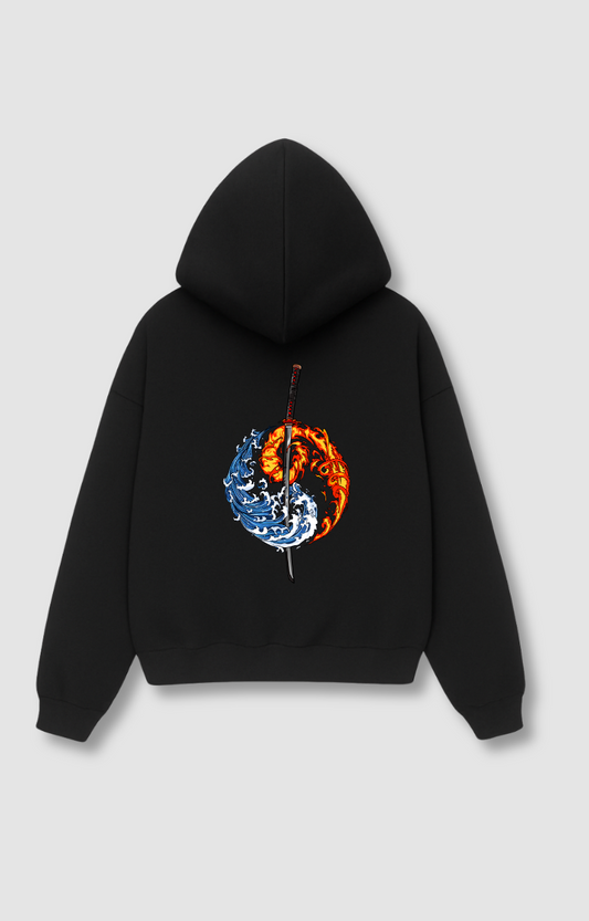 "YIN & YANG KATANA" HOODIE