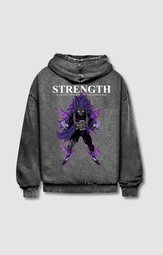 "STRENGTH" VINTAGE HOODIE