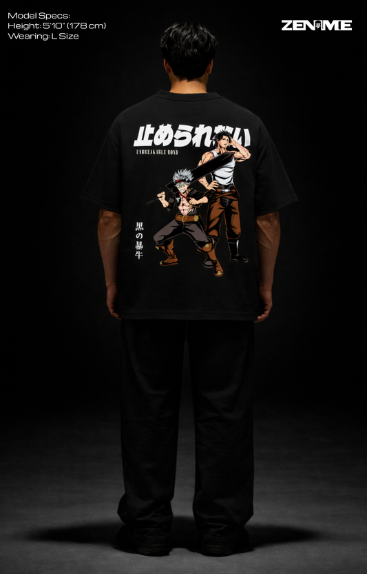 "UNBREAKABLE BOND" OVERSIZED SHIRT
