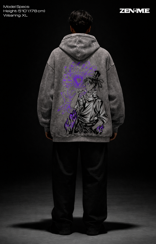 "PHANTOM AURA" VINTAGE HOODIE