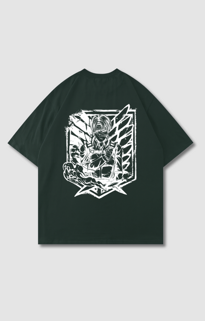 "SALUTE" OVERSIZED SHIRT