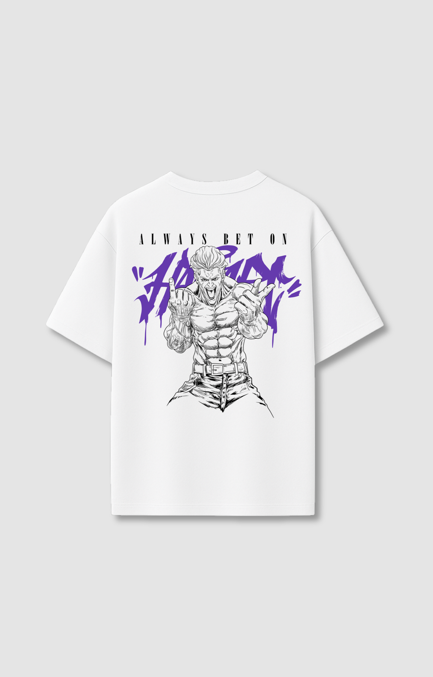 "BET ON" OVERSIZED SHIRT