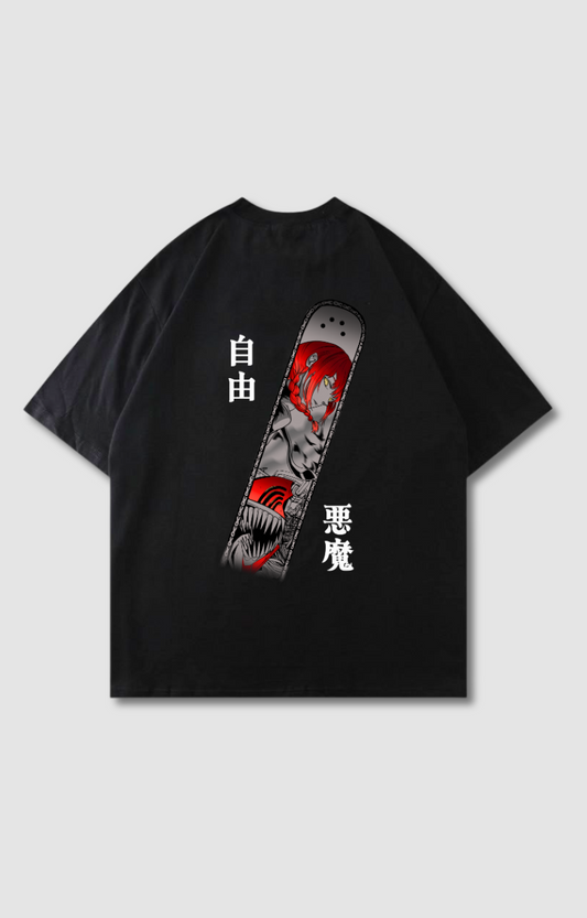 "DEVIL COUPLE" OVERSIZED TEE
