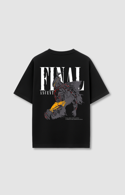 "FINAL ASCENT" OVERSIZED SHIRT