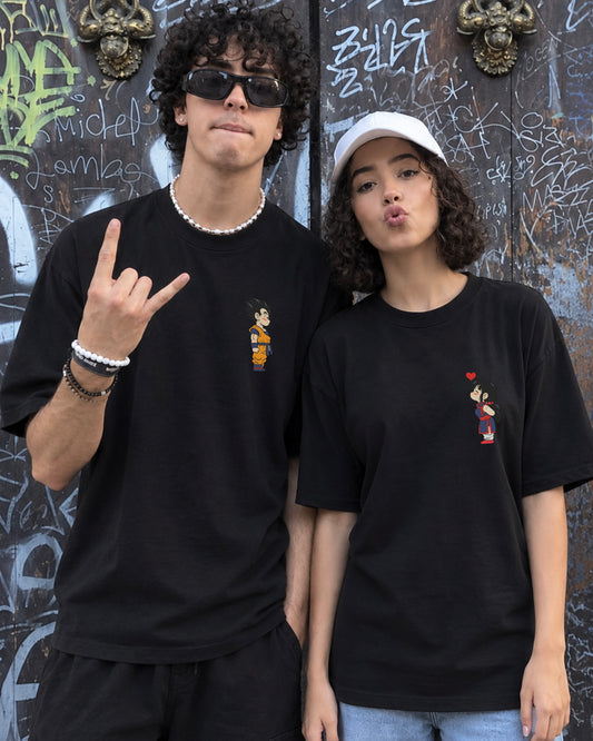 SAIYAN COUPLE SHIRT