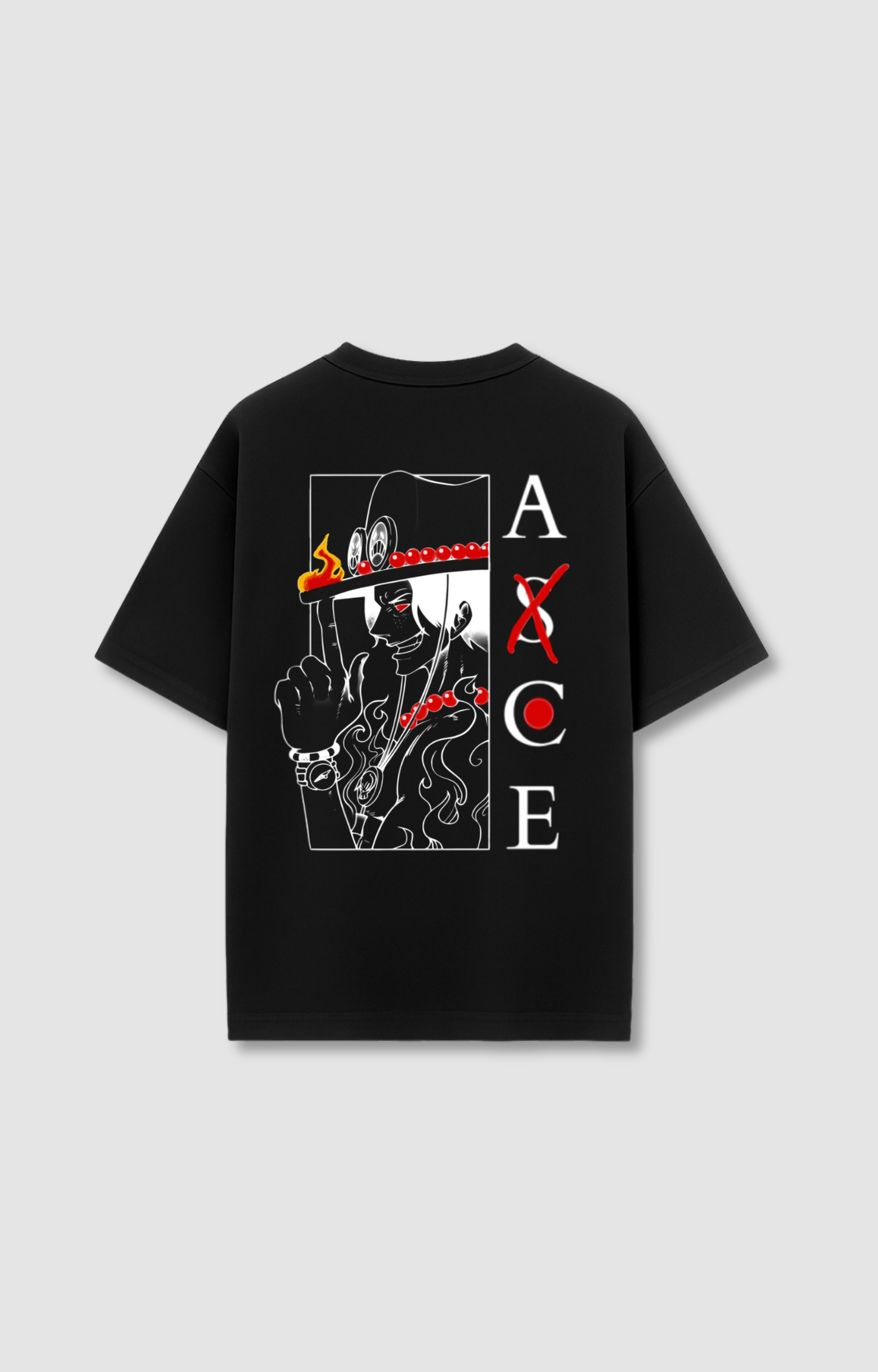 "AXCE" OVERSIZED SHIRT