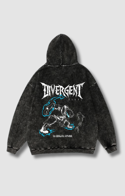 "NO REGRETS" VINTAGE HOODIE