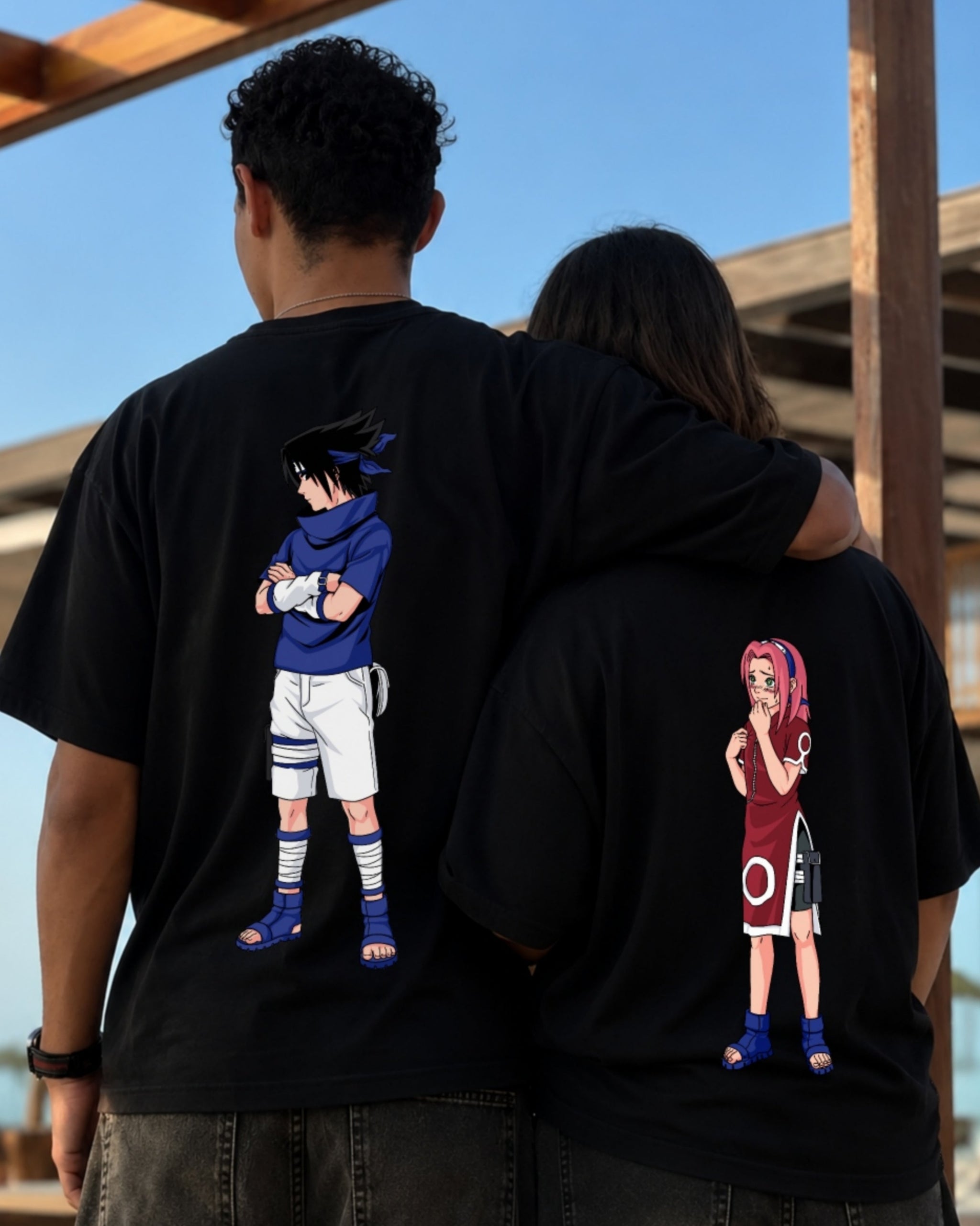 UCHIHA X HARUNO COUPLE SHIRT