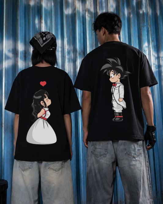 SAIYAN WEDDING COUPLE SHIRT