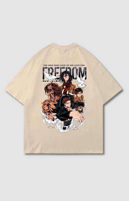 "FREEDOM V1" OVERSIZED SHIRT