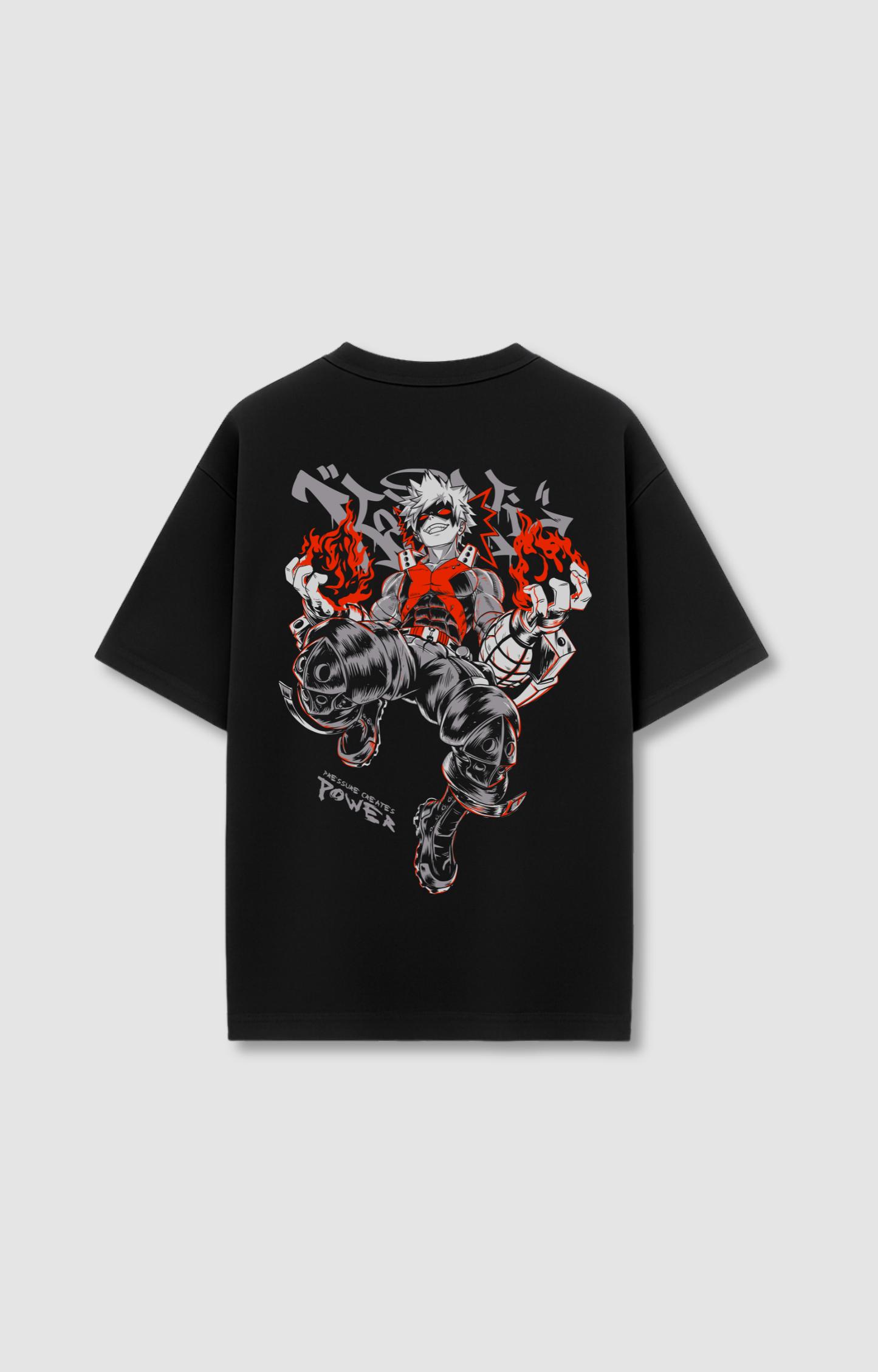 "FORGED POWER" OVERSIZED SHIRT