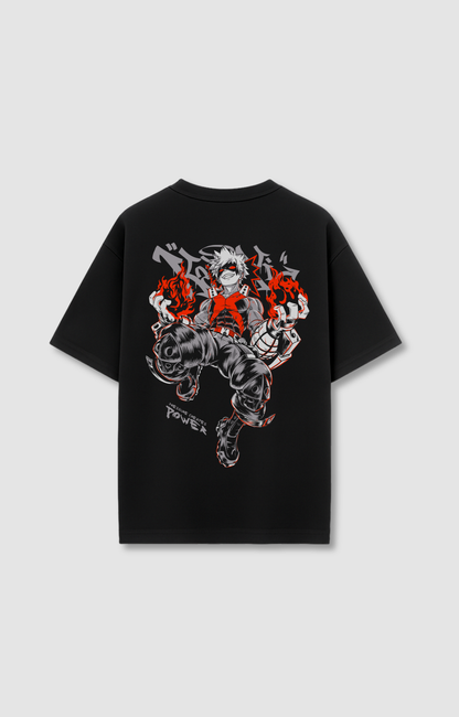 "FORGED POWER" OVERSIZED SHIRT