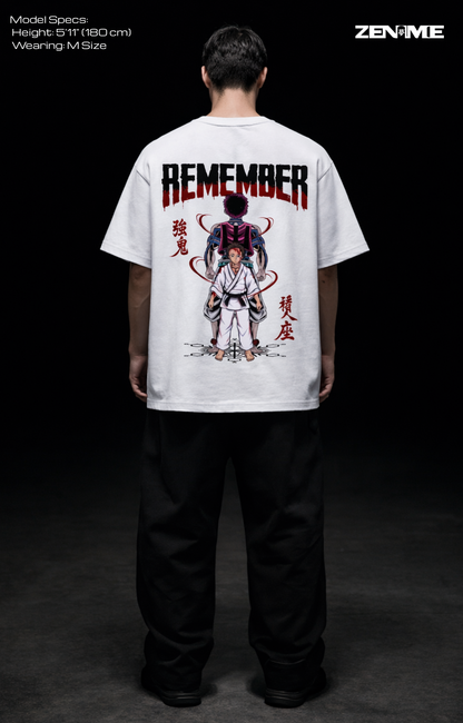 "REMEMBER" OVERSIZED SHIRT