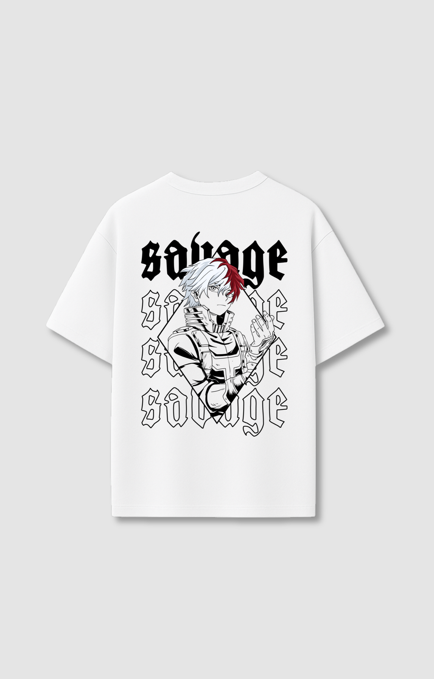 "SAVAGE" OVERSIZED SHIRT