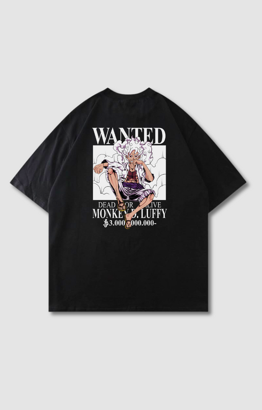 "WANTED" OVERSIZED TEE