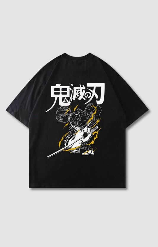 "THUNDERCLAP & FLASH" OVERSIZED SHIRT