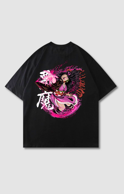 "DEMON BLOOM" OVERSIZED SHIRT