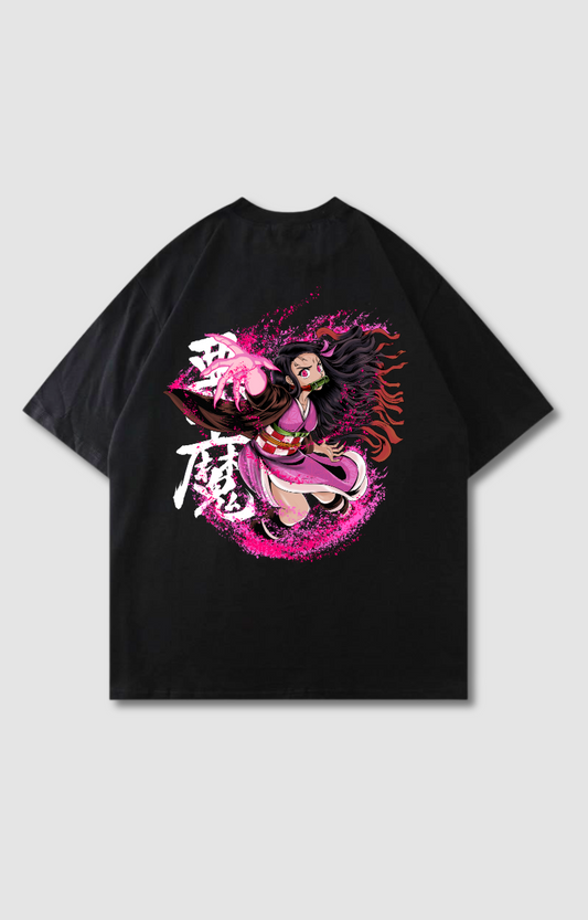 "DEMON BLOOM" OVERSIZED SHIRT