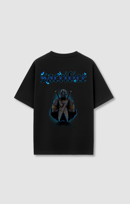 "SACRIFICE" OVERSIZED SHIRT