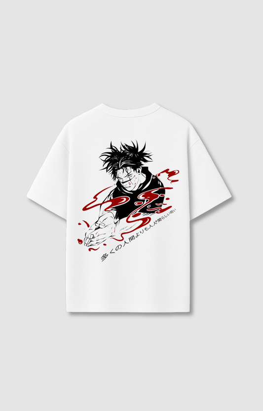 "BLOOD MANIPULATION" OVERSIZED SHIRT