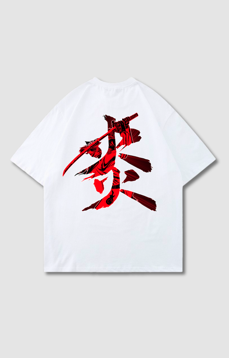 "FIREFANG" OVERSIZED SHIRT