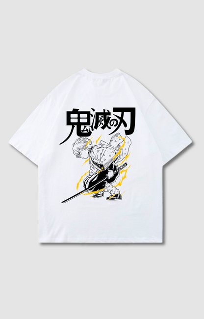 "THUNDERCLAP & FLASH" OVERSIZED SHIRT
