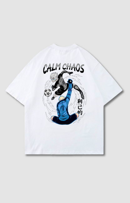 "CALM CHAOS" OVERSIZED SHIRT