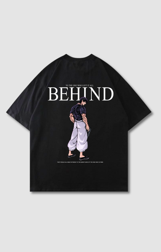 "LEFT BEHIND" OVERSIZED SHIRT