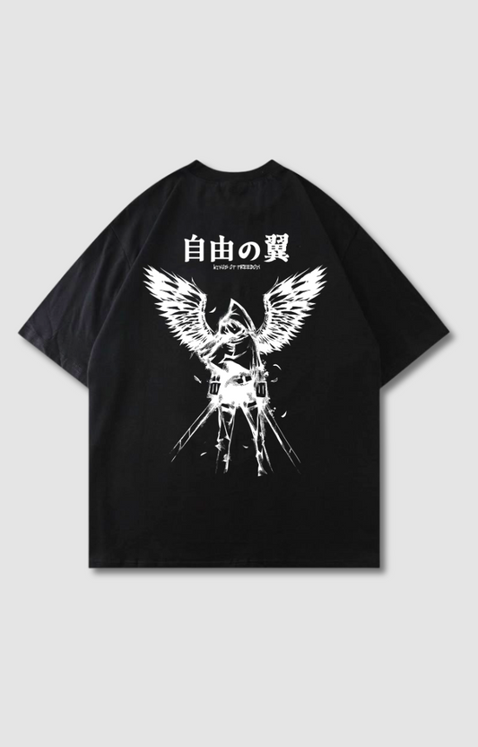 "WINGS OF FREEDOM" OVERSIZED SHIRT