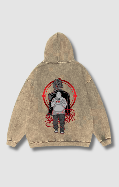 "RETIRED HITMAN" VINTAGE HOODIE