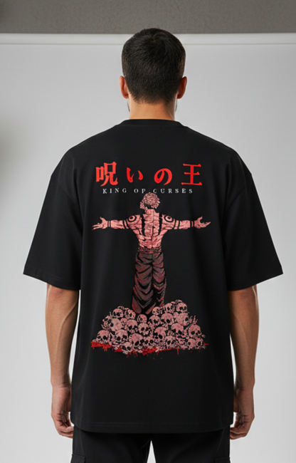 "KING OF CURSES" OVERSIZED SHIRT