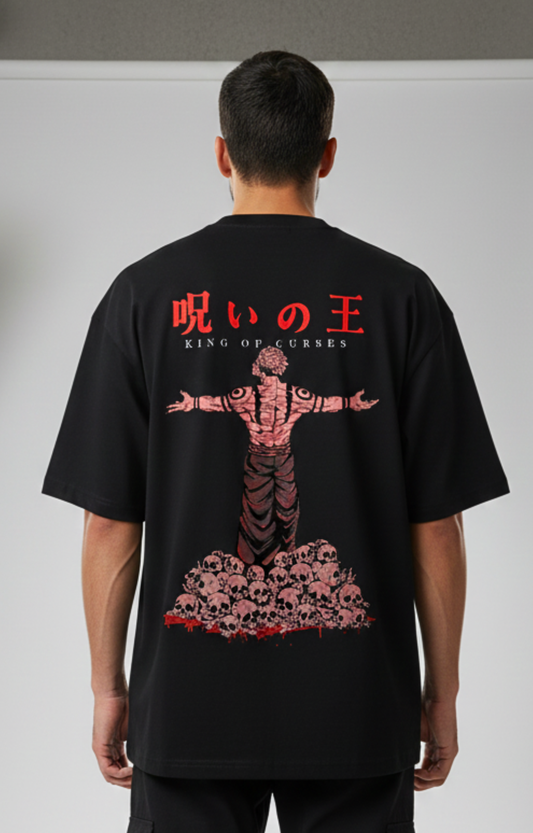 "KING OF CURSES" OVERSIZED SHIRT