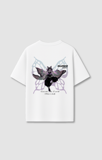 "SILENCE" OVERSIZED SHIRT