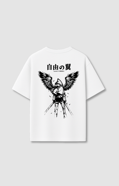 "WINGS OF FREEDOM" OVERSIZED SHIRT