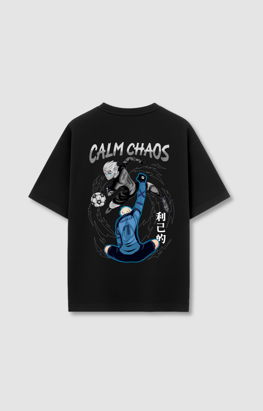 "CALM CHAOS" OVERSIZED SHIRT