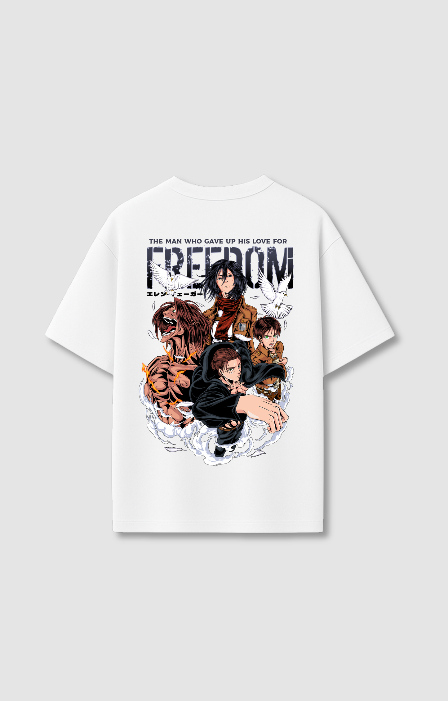 "FREEDOM V1" OVERSIZED SHIRT