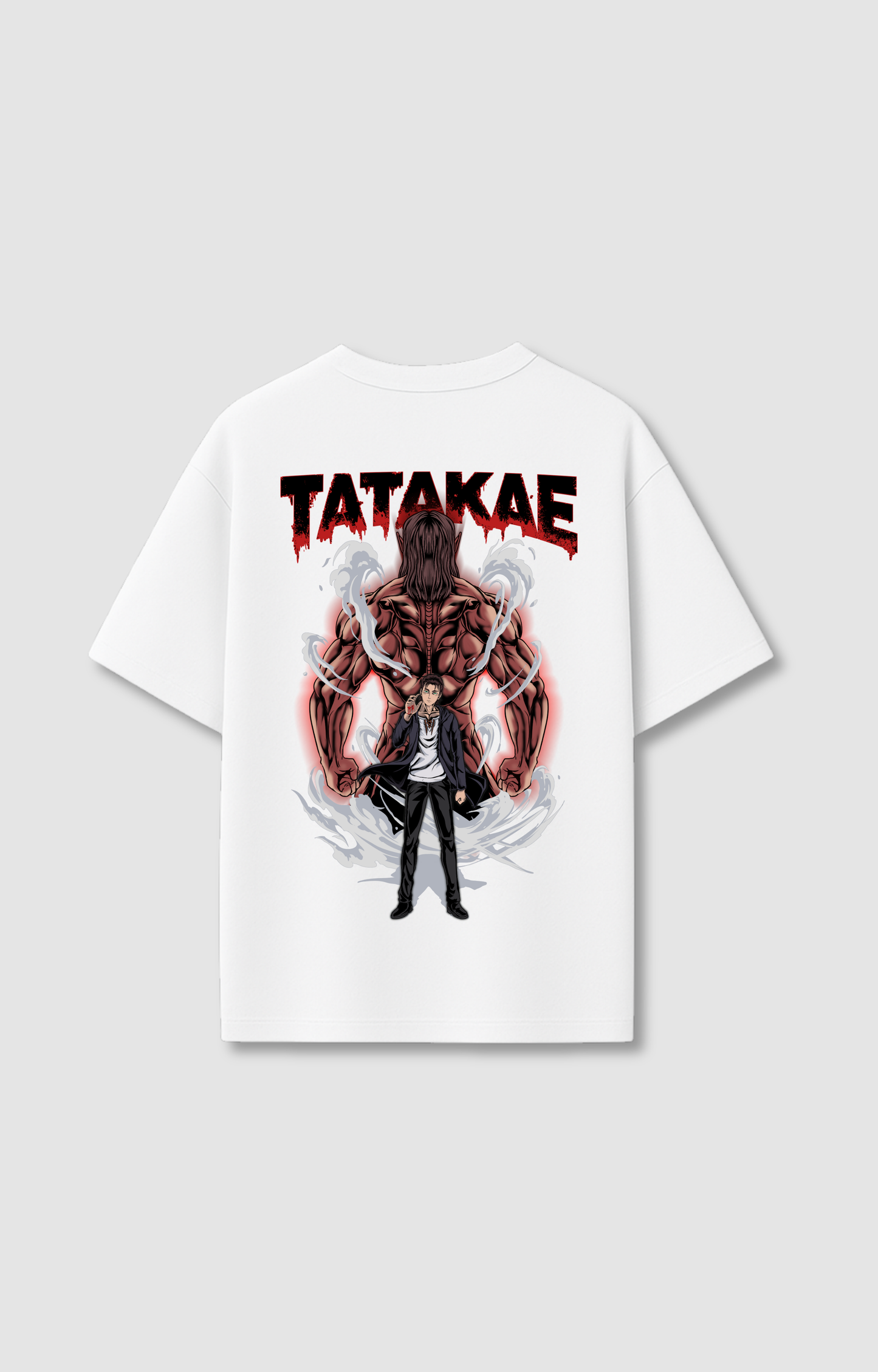 "TATAKAE" OVERSIZED SHIRT