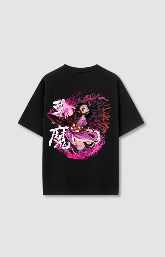 "DEMON BLOOM" OVERSIZED SHIRT
