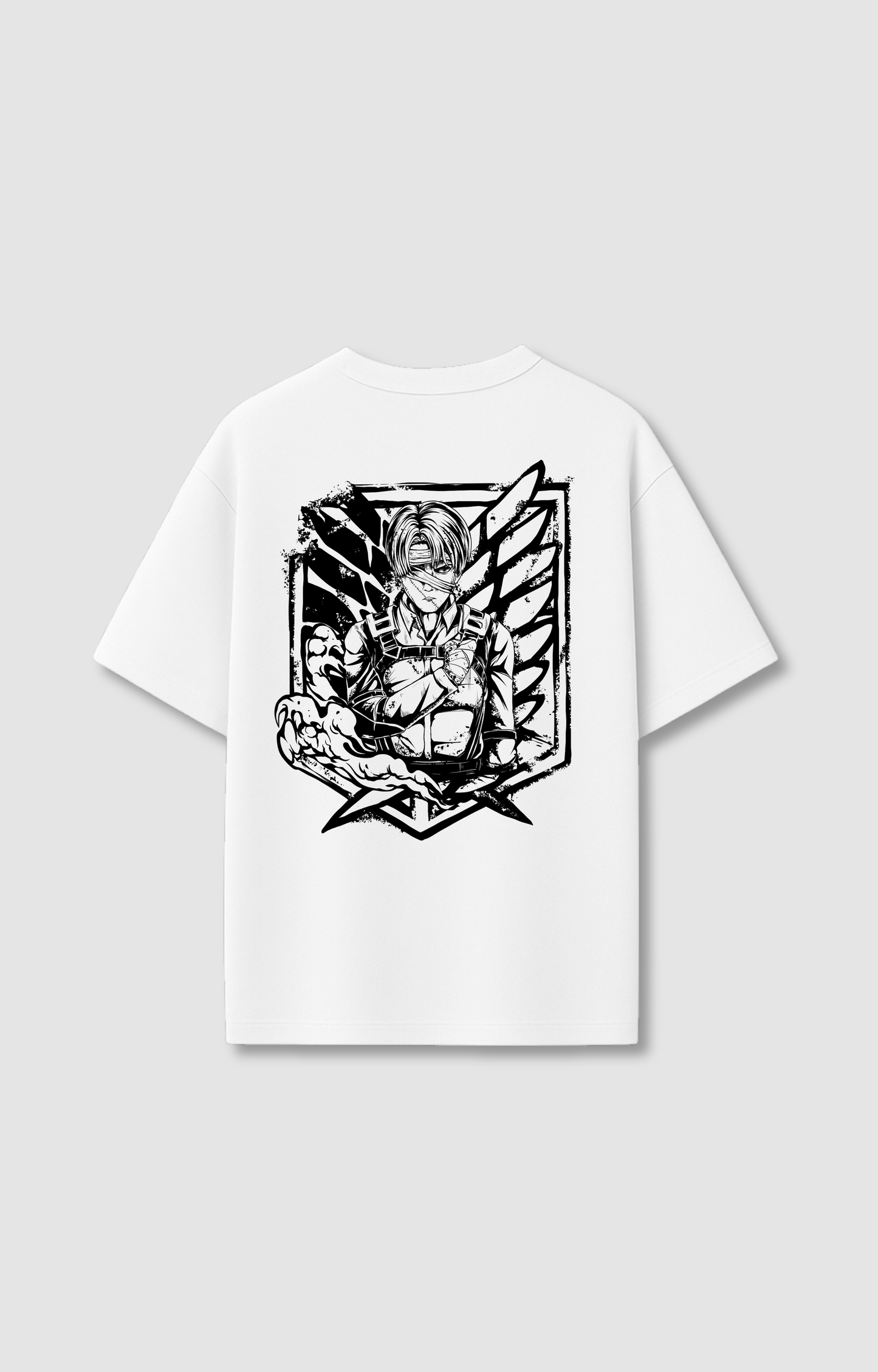 "SALUTE" OVERSIZED SHIRT