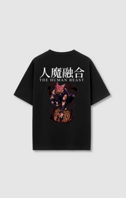 "HUMAN BEAST" OVERSIZED SHIRT