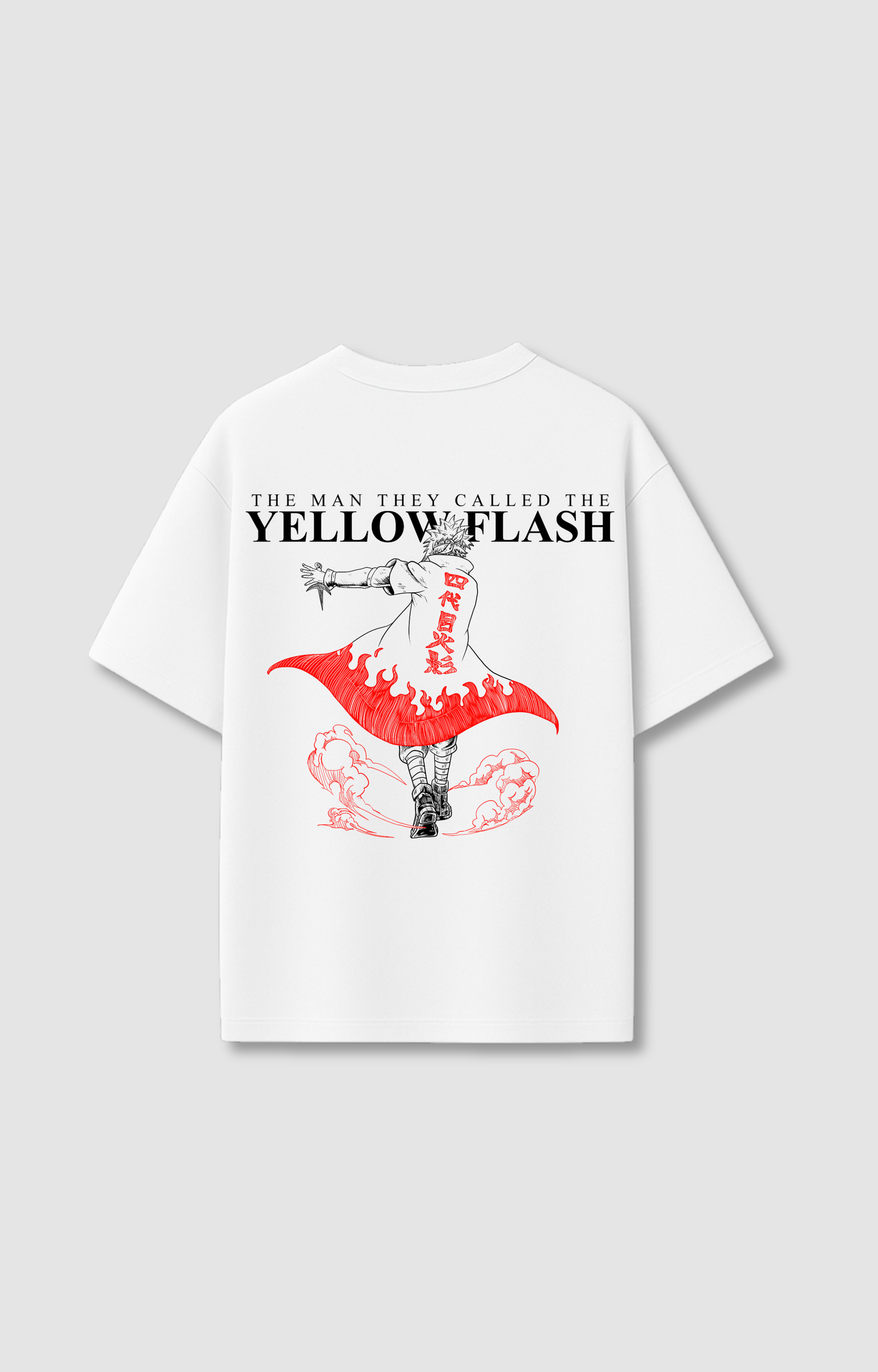 "YELLOW FLASH" OVERSIZED SHIRT