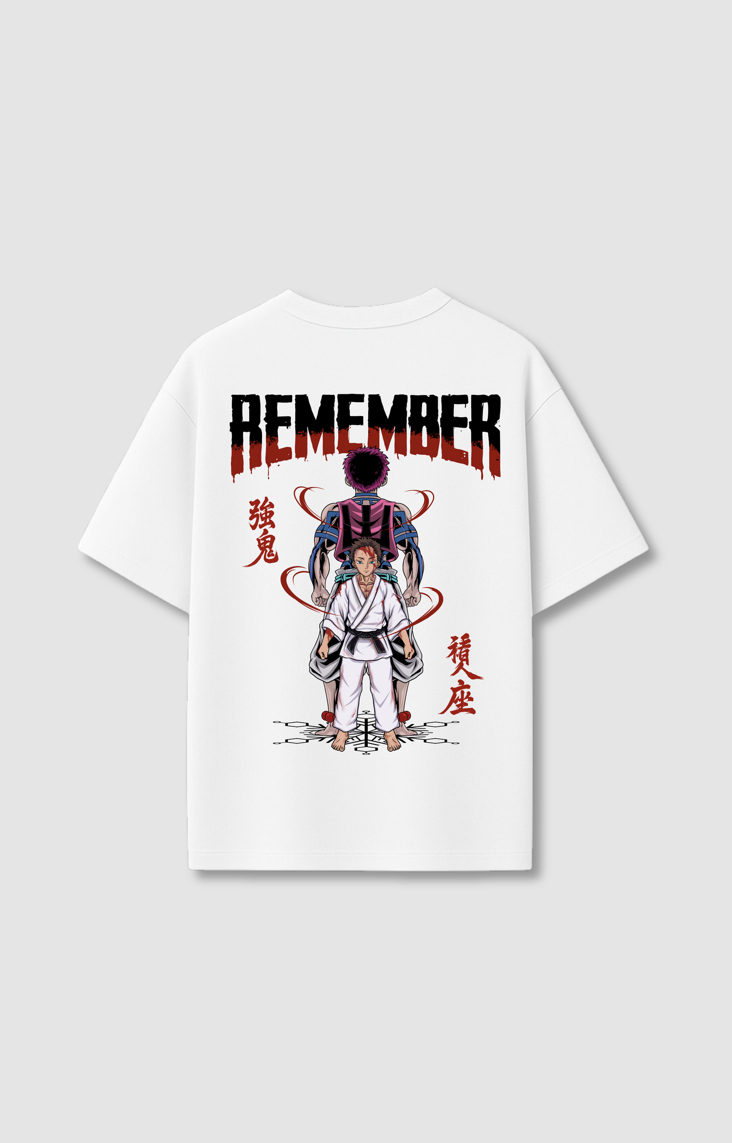 "REMEMBER" OVERSIZED SHIRT