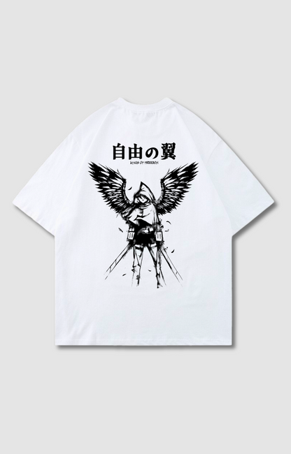 "WINGS OF FREEDOM" OVERSIZED SHIRT