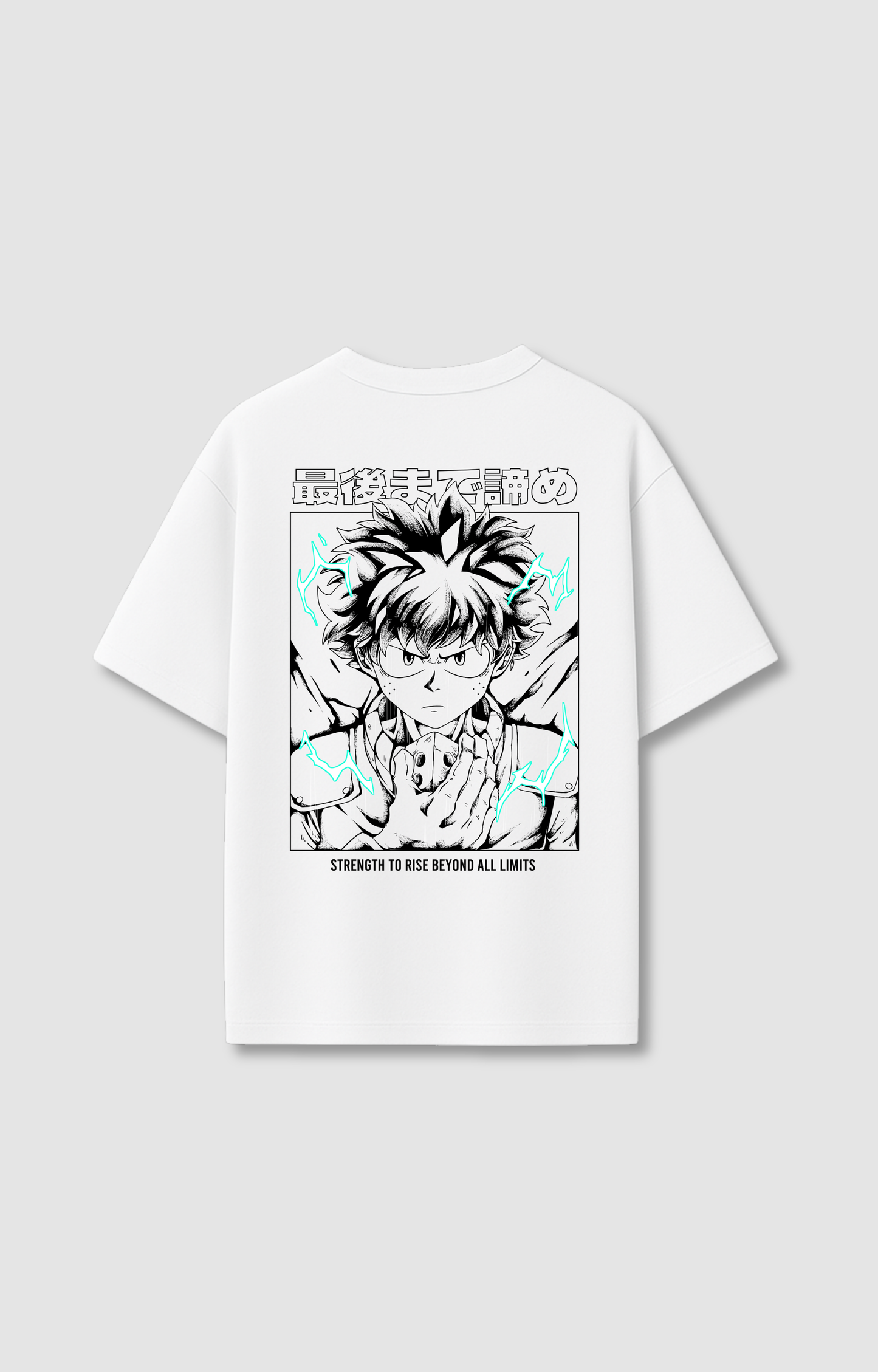 "BEYOND ALL LIMITS" OVERSIZED SHIRT