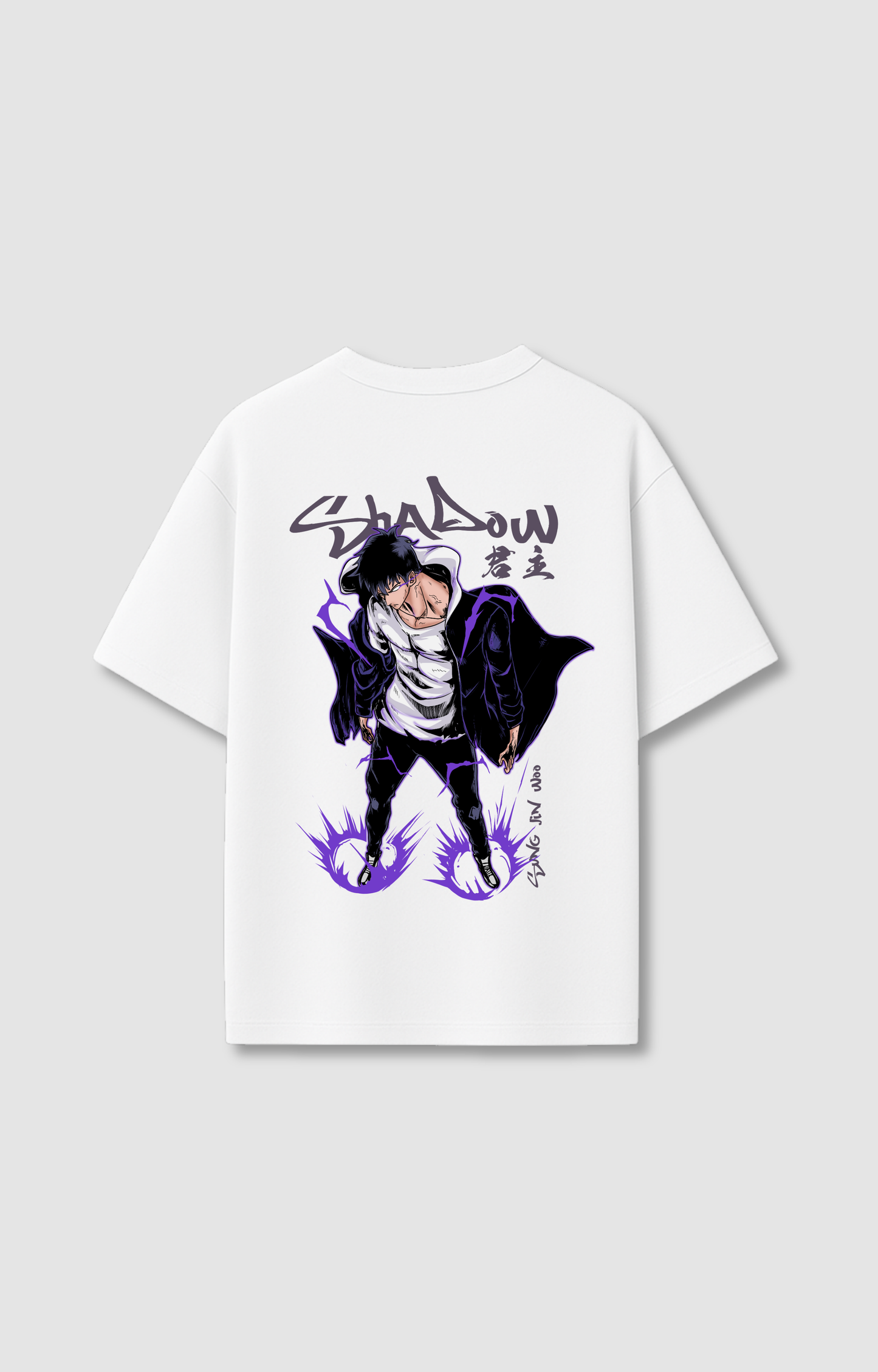 "SHADOW MONARCH" OVERSIZED SHIRT