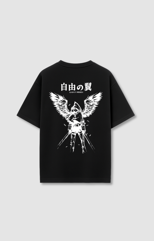 "WINGS OF FREEDOM" OVERSIZED SHIRT