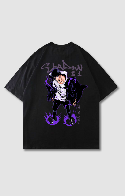 "SHADOW MONARCH" OVERSIZED TEE